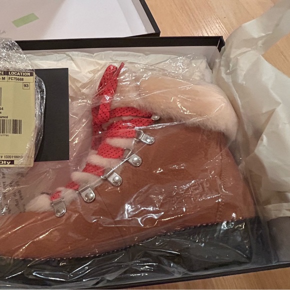 J. Crew, New in Box with Tags, Nordic Winter Boots, Glazed Pecan, Size 8 - Picture 2 of 10